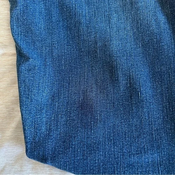 Signature by Levi Strauss Baby Bump Skinny Maternity Women's Dark Blue Jeggings - Picture 3 of 10